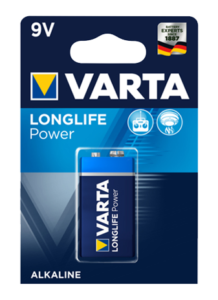 Pilas Varta Longlife 6LR61   9 voltios